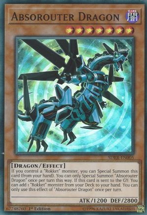 Absorouter Dragon (SDRR-EN005) - Structure Deck: Rokket Revolt 1st Edition
