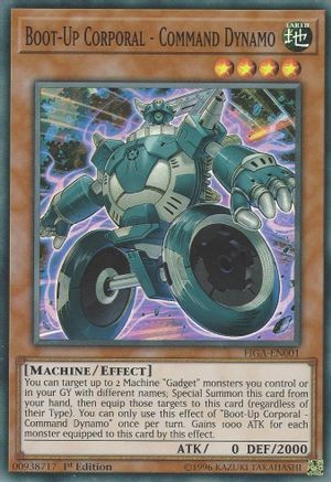 Boot-Up Corporal - Command Dynamo (FIGA-EN001) - Fists of the Gadgets 1st Edition