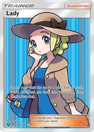 Lady SV86/94 - Hidden Fates Shiny Vault Holofoil