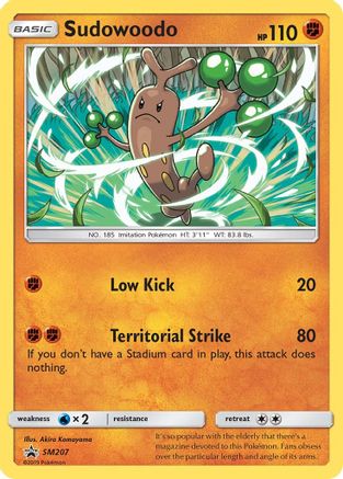 Sudowoodo - SM207 SM207/248 - SM Promos Holofoil