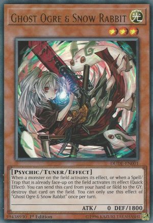 Ghost Ogre & Snow Rabbit - DUDE-EN001 - Duel Devastator 1st Edition