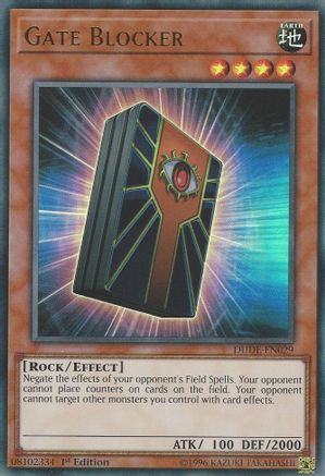 Gate Blocker - DUDE-EN029 - Duel Devastator 1st Edition