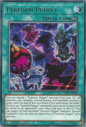 Perform Puppet (LED5-EN037) - Legendary Duelists: Immortal Destiny 1st Edition