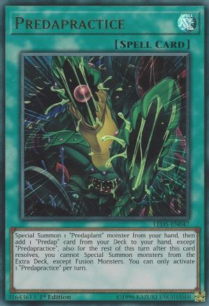 Predapractice (LED5-EN047) - Legendary Duelists: Immortal Destiny 1st Edition