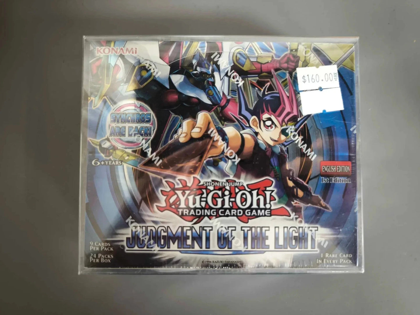 Yugioh Judgment Of The Light JOTL 1st Edition Booster Box NEW SEALED