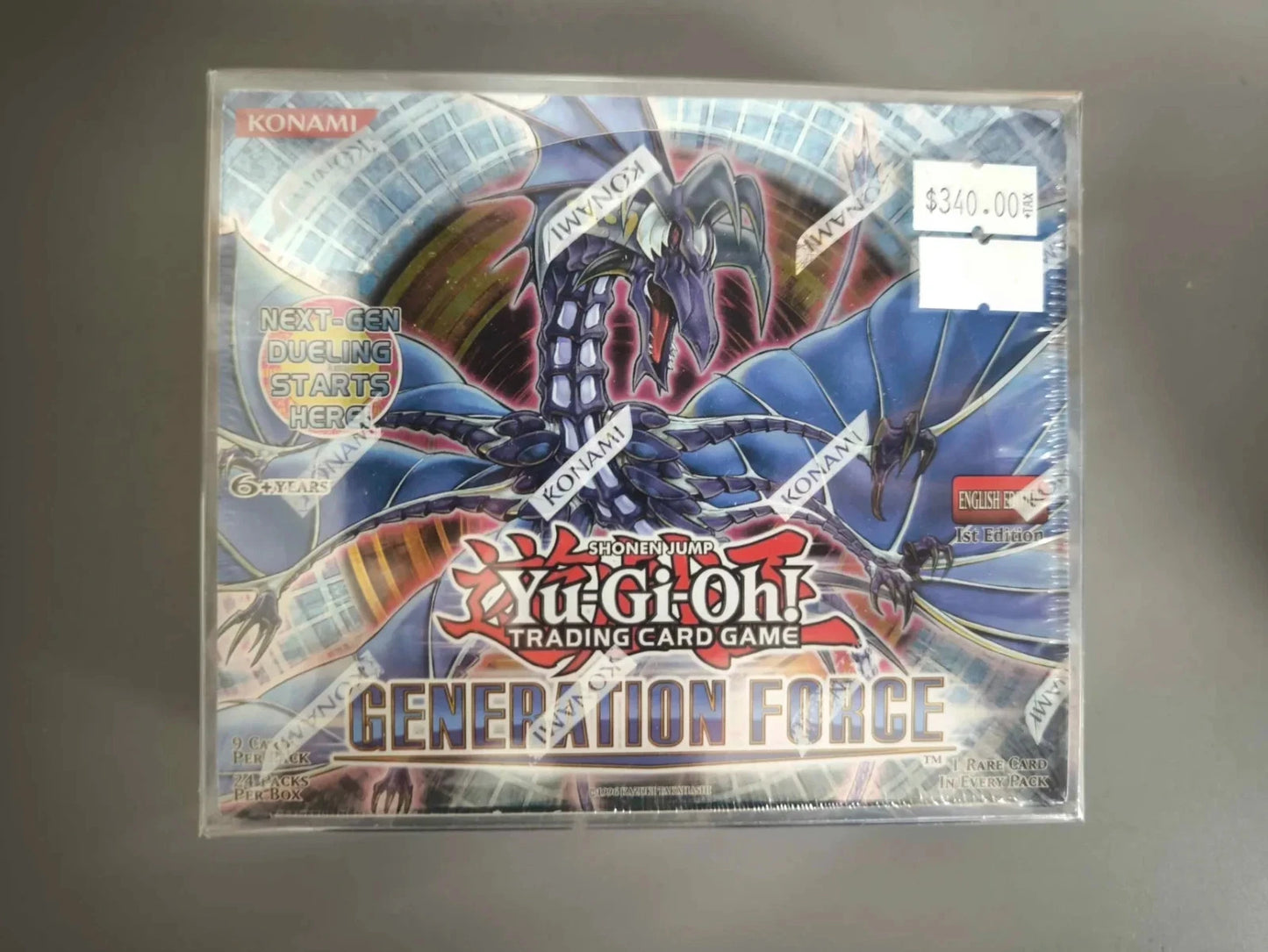 Yugioh Generation Force GENF 1st Edition Booster Box NEW SEALED
