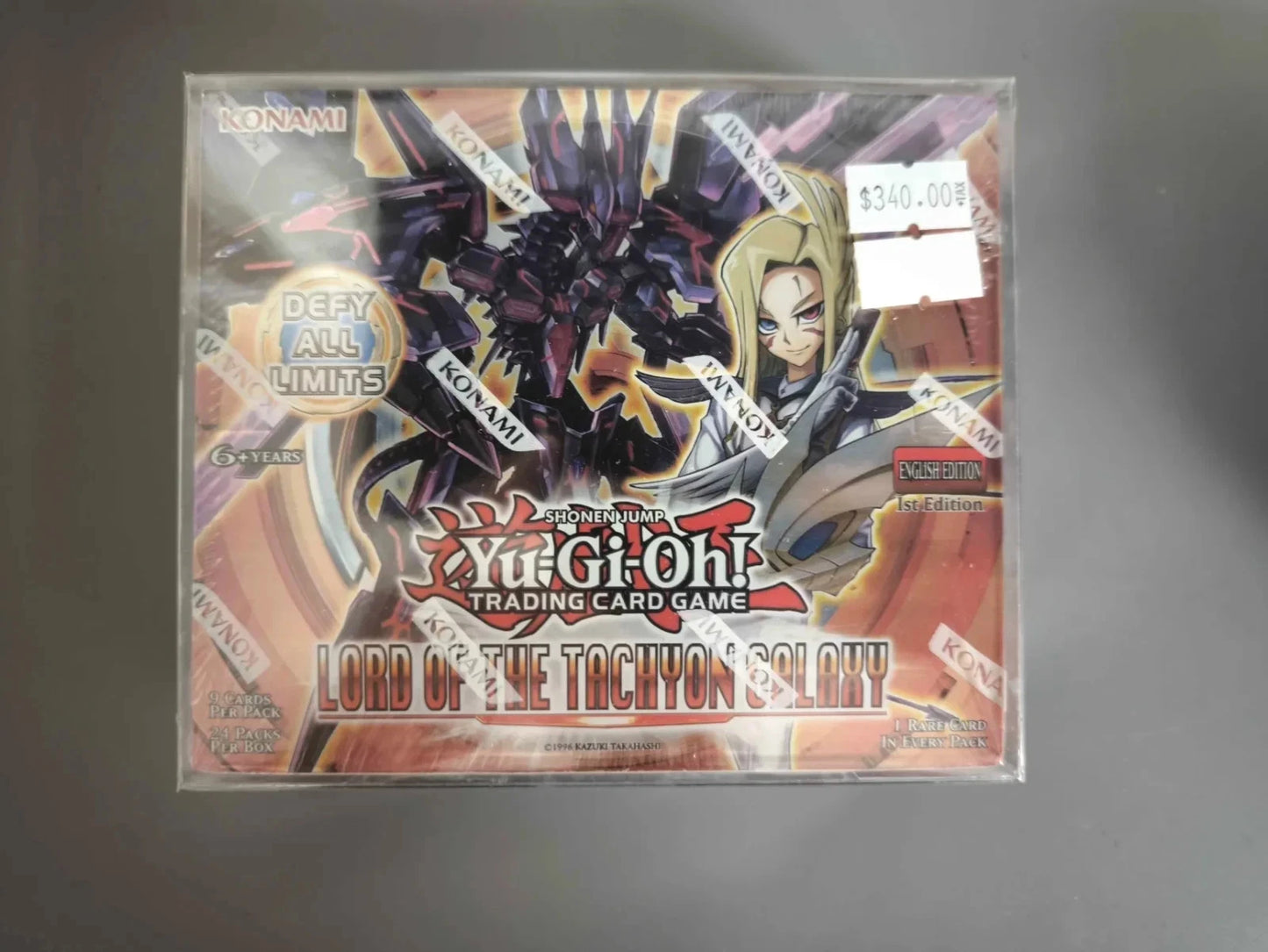 Yugioh Lord of the Tachyon Galaxy LTGY 1st Edition Booster Box NEW SEALED