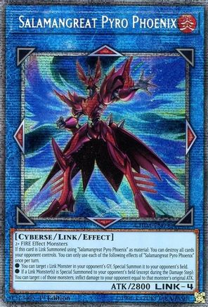 Salamangreat Pyro Phoenix (Starlight Rare) - CHIM-EN039 - Chaos Impact 1st Edition