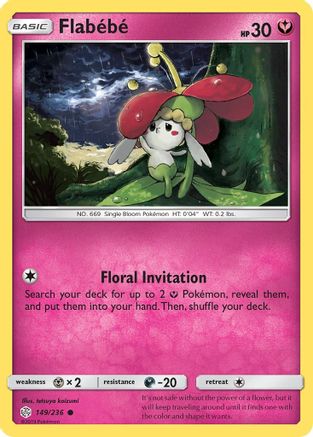 Flabebe - 149/236 149/236 - SM Cosmic Eclipse