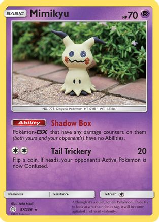Mimikyu (97) 97/236 - SM Cosmic Eclipse Reverse Holofoil