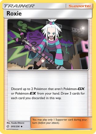 Roxie 205/236 - SM Cosmic Eclipse Reverse Holofoil