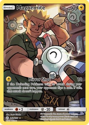 Magnemite (Secret) 242/236 - SM Cosmic Eclipse Holofoil