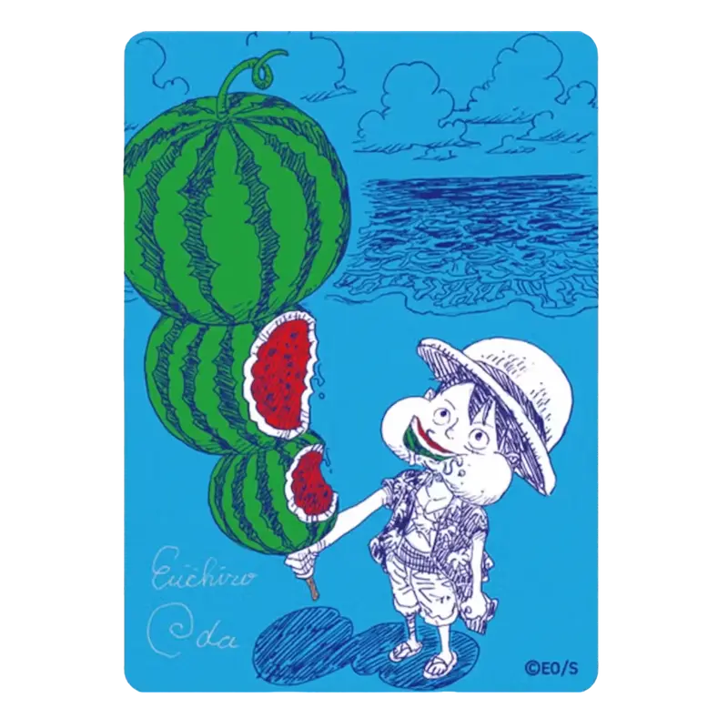 Shueisha Natsukomi 2026 Promo Watermelon Luffy