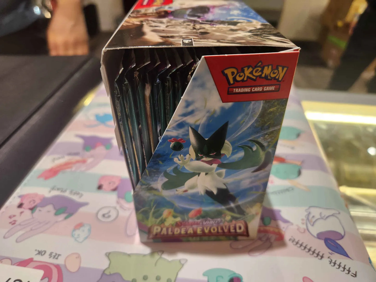 Pokemon Paldea Evolved Booster Box Opened Seal (c) (w)