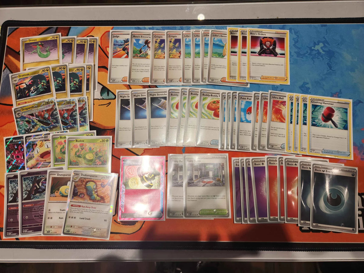 Pokemon TCG Dragapult EX Hammers Full Deck