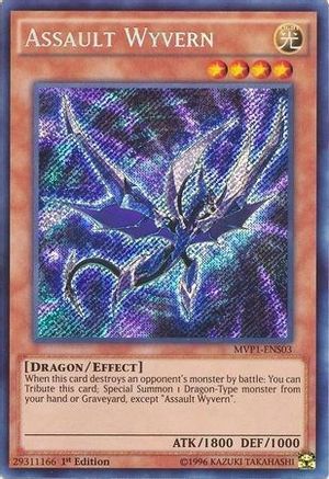 Assault Wyvern (MVP1-ENS03) - The Dark Side of Dimensions Movie Pack: Secret Edition 1st Edition