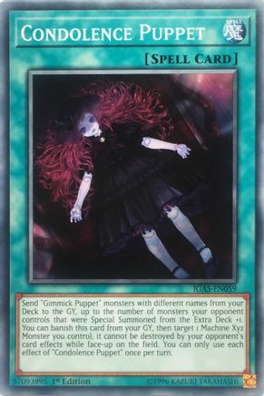 Condolence Puppet (IGAS-EN059) - Ignition Assault 1st Edition