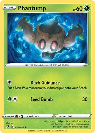 Phantump 14/192 - SWSH02 Rebel Clash