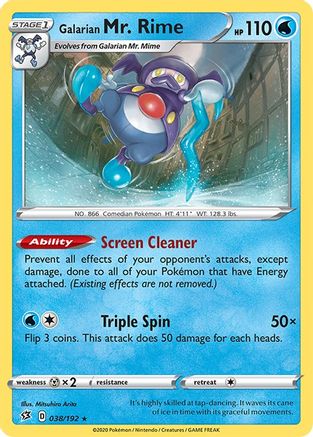 Galarian Mr. Rime 38/192 - Rebel Clash