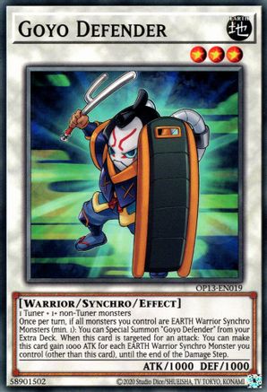 Goyo Defender - OP13-EN019 - OTS Tournament Pack 13 Unlimited