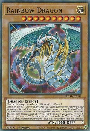 Rainbow Dragon (LDS1-EN099) - Legendary Duelists: Season 1 1st Edition