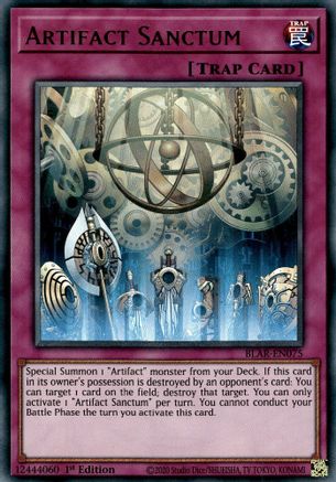 Artifact Sanctum (BLAR-EN075) - Battles of Legend: Armageddon 1st Edition