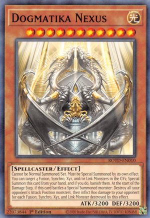 Dogmatika Nexus - ROTD-EN010 - Rise of the Duelist 1st Edition