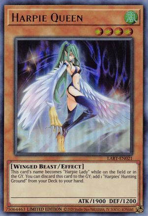 Harpie Queen - LART-EN021 - The Lost Art Promotion Limited