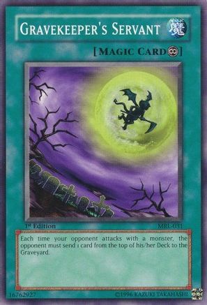 Gravekeeper's Servant (MRL-031) - Magic Ruler 1st Edition