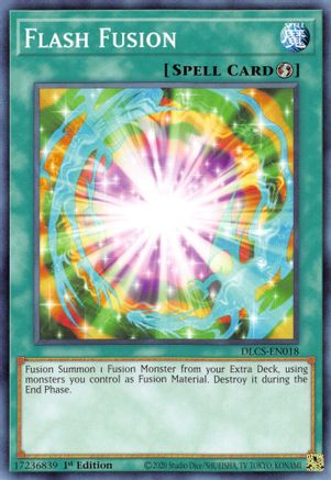 Flash Fusion (DLCS-EN018) - Dragons of Legend: The Complete Series 1st Edition