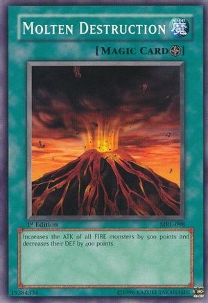 Molten Destruction (MRL-098) - Magic Ruler Unlimited