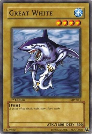 Great White - SDY-011 - Starter Deck: Yugi Unlimited