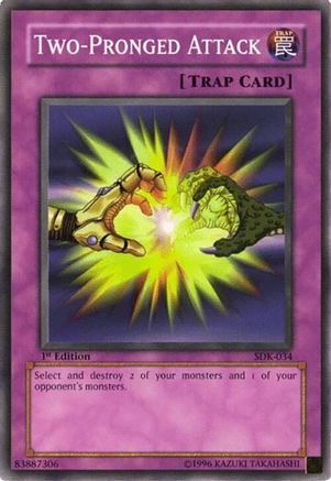 Two-Pronged Attack (SDK-034) - Starter Deck: Kaiba Unlimited