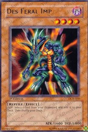 Des Feral Imp (DCR-014) - Dark Crisis 1st Edition