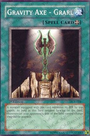 Gravity Axe - Grarl (DCR-034) - Dark Crisis 1st Edition