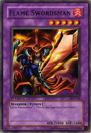 Flame Swordsman (SDJ-024) - Starter Deck: Joey Unlimited