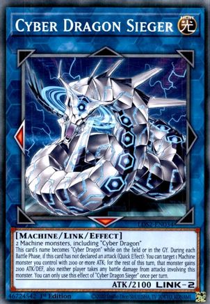 Cyber Dragon Sieger - LDS2-EN034 - Legendary Duelists: Season 2 1st Edition