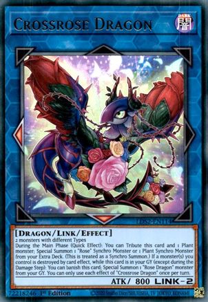 Crossrose Dragon (LDS2-EN114) - Legendary Duelists: Season 2 1st Edition