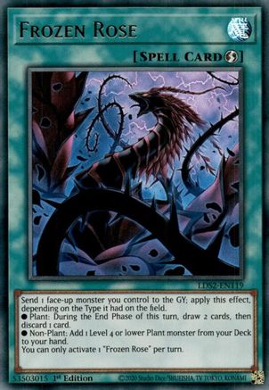 Frozen Rose (LDS2-EN119) - Legendary Duelists: Season 2 1st Edition