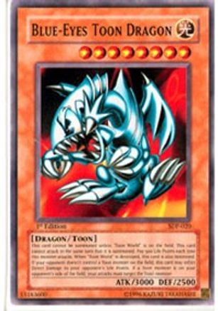 Blue-Eyes Toon Dragon (SDP-020) - Starter Deck: Pegasus 1st Edition