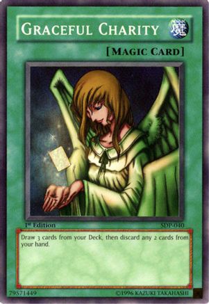Graceful Charity - SDP-040 - Starter Deck: Pegasus 1st Edition