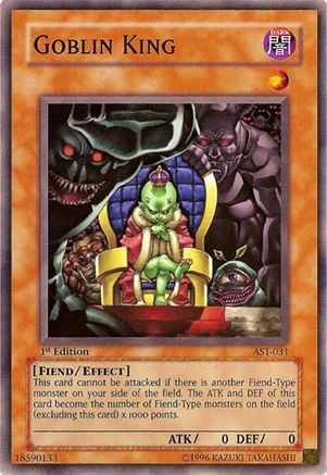 Goblin King - AST-031 - Ancient Sanctuary Unlimited