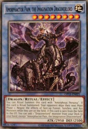 Amorphactor Pain, the Imagination Dracoverlord - OP15-EN021 - OTS Tournament Pack 15 Unlimited