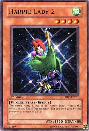 Harpie Lady 2 (RDS-EN018) - Rise of Destiny Unlimited