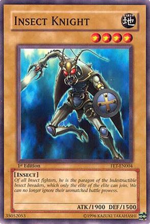 Insect Knight (FET-EN004) - Flaming Eternity 1st Edition