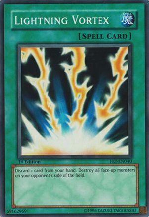 Lightning Vortex (FET-EN040) - Flaming Eternity 1st Edition