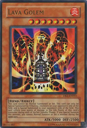Lava Golem (DR1-EN051) - Dark Revelation Volume 1 Unlimited