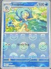 Simipour (Poke Ball Pattern) 18 - SV Black Bolt Holofoil