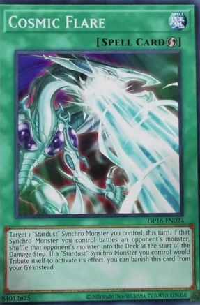 Cosmic Flare (OP16-EN024) - OTS Tournament Pack 16 Unlimited