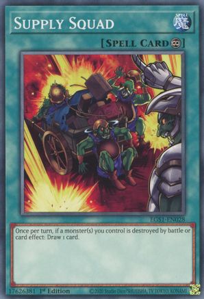 Supply Squad (EGS1-EN028) - Egyptian God Deck: Slifer the Sky Dragon Unlimited